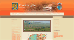 Desktop Screenshot of comunaighiu.ro